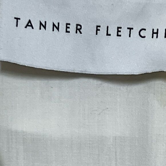 Rare NWT Tanner Fletcher WHITE JOYCE SHIRT IN ORANGE POPPIES Mens Sz XS Women… - Picture 8 of 8
